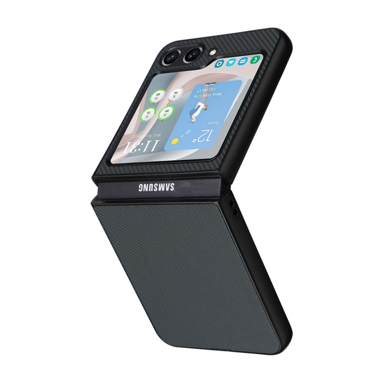 For Samsung Galaxy Z Flip5 5G PU Leather PC Phone Case