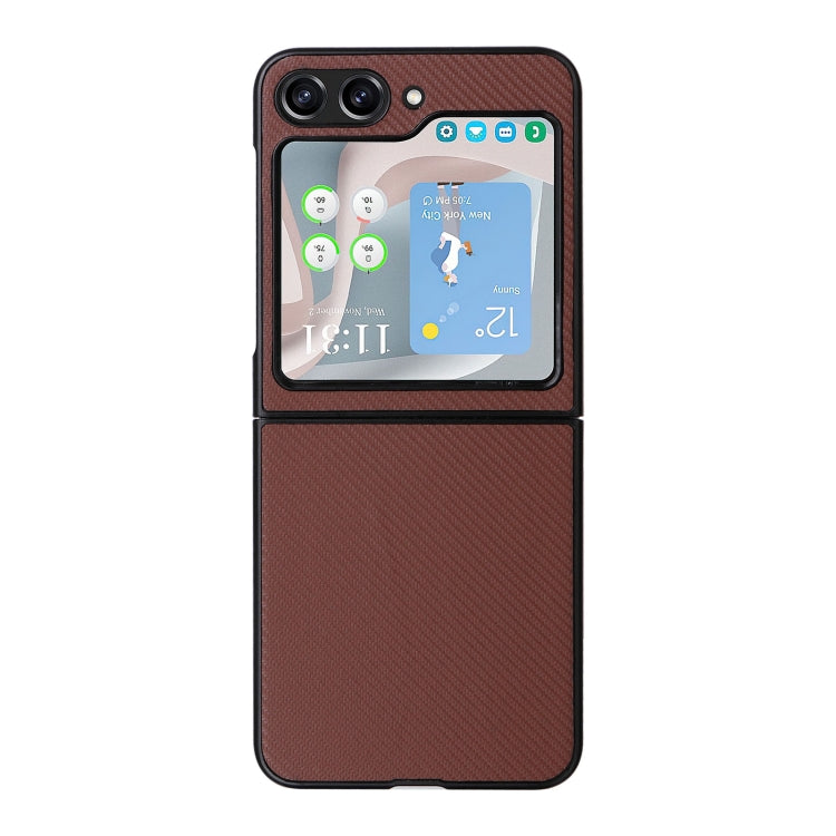 For Samsung Galaxy Z Flip5 5G PU Leather PC Phone Case