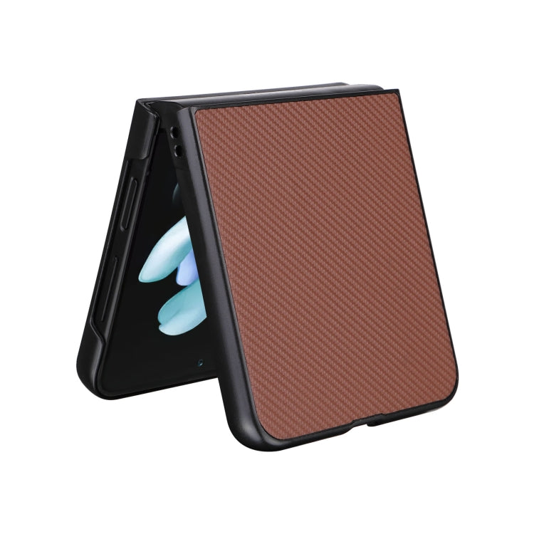 For Samsung Galaxy Z Flip5 5G PU Leather PC Phone Case