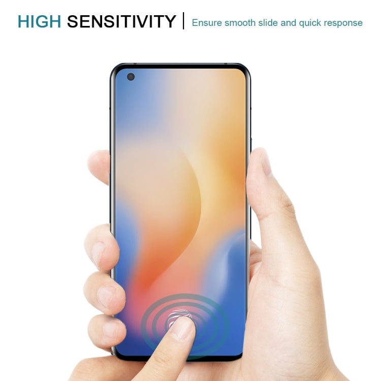 For Vivo X50 25 PCS 3D Curved Edge Full Screen Tempered Glass Film