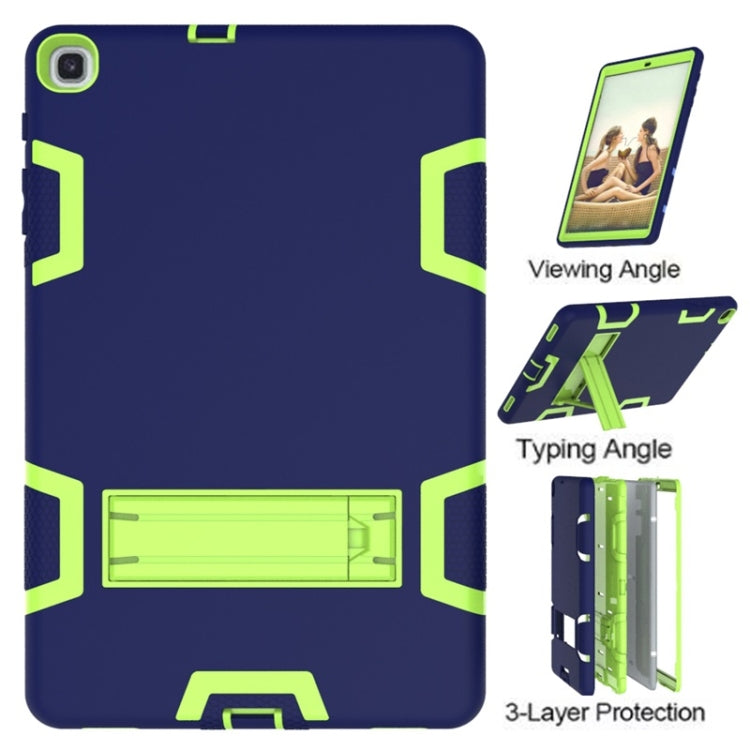 For Samsung Galaxy Tab A 10.1 (2019) T510 Shockproof PC + Silicone Protective Caseï¼Œwith Holder