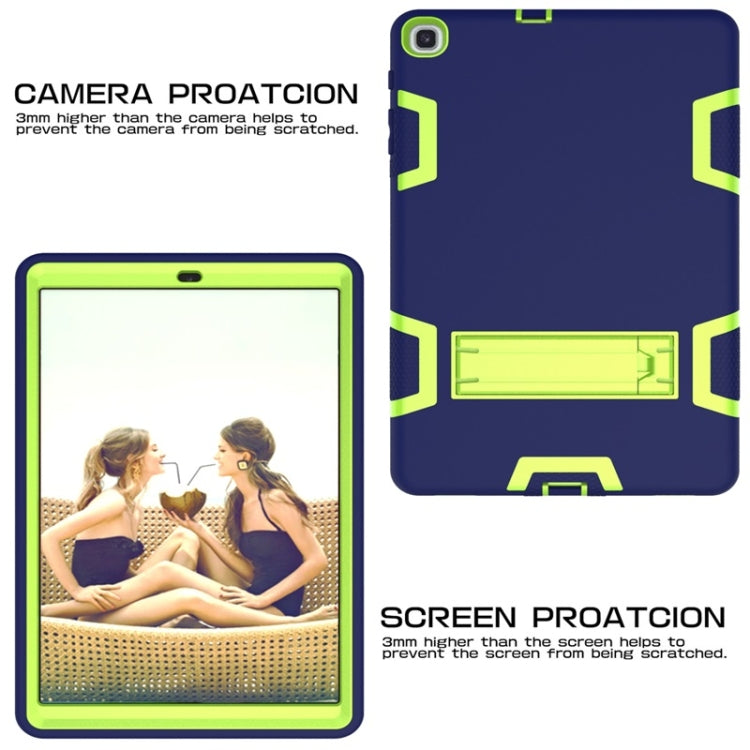 For Samsung Galaxy Tab A 10.1 (2019) T510 Shockproof PC + Silicone Protective Caseï¼Œwith Holder