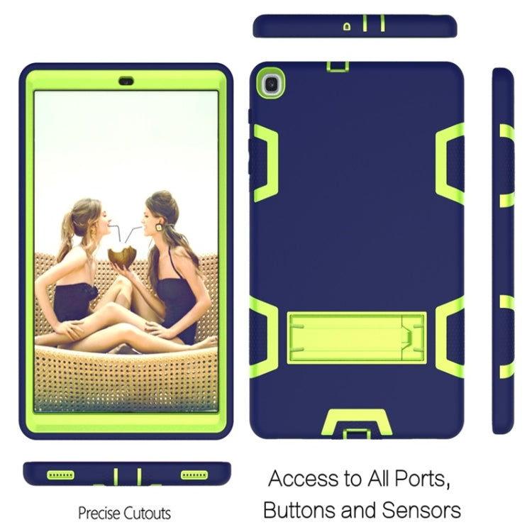 For Samsung Galaxy Tab A 10.1 (2019) T510 Shockproof PC + Silicone Protective Caseï¼Œwith Holder