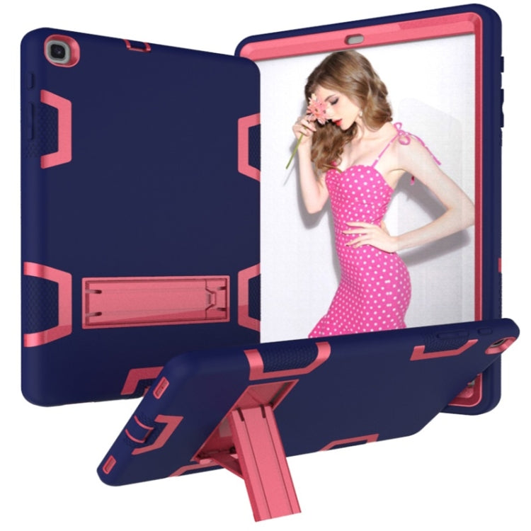 For Samsung Galaxy Tab A 10.1 (2019) T510 Shockproof PC + Silicone Protective Caseï¼Œwith Holder