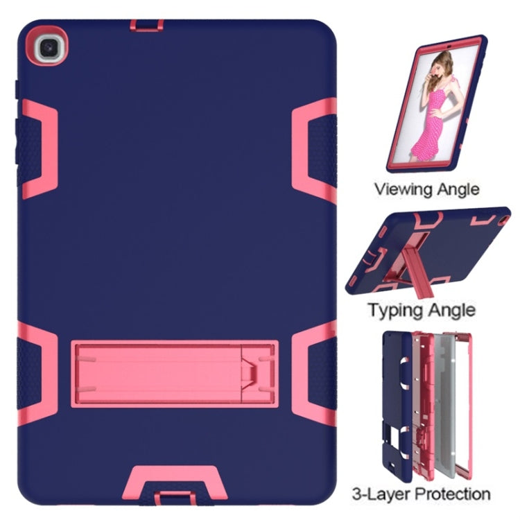 For Samsung Galaxy Tab A 10.1 (2019) T510 Shockproof PC + Silicone Protective Caseï¼Œwith Holder