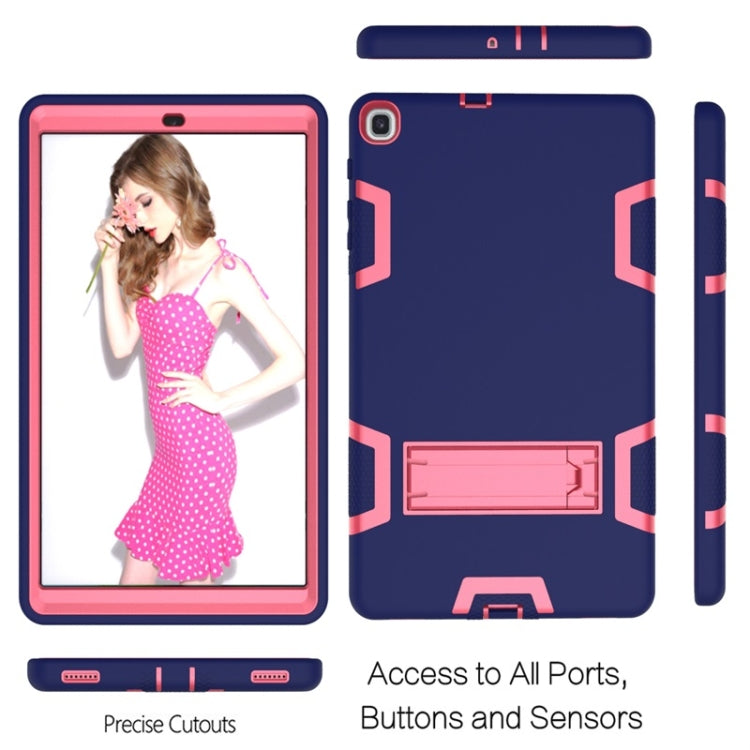 For Samsung Galaxy Tab A 10.1 (2019) T510 Shockproof PC + Silicone Protective Caseï¼Œwith Holder