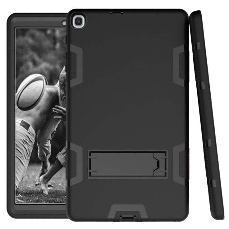 For Samsung Galaxy Tab A 10.1 (2019) T510 Shockproof PC + Silicone Protective Caseï¼Œwith Holder