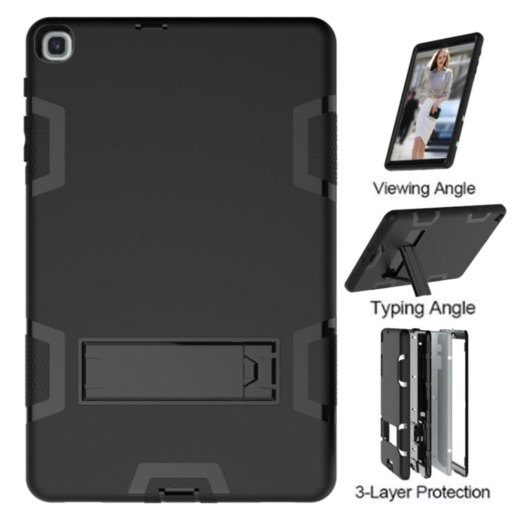 For Samsung Galaxy Tab A 10.1 (2019) T510 Shockproof PC + Silicone Protective Caseï¼Œwith Holder