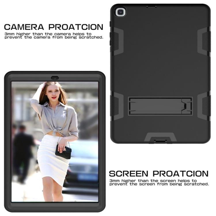 For Samsung Galaxy Tab A 10.1 (2019) T510 Shockproof PC + Silicone Protective Caseï¼Œwith Holder