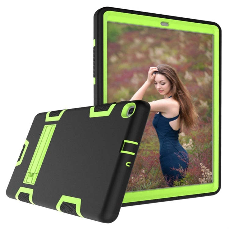 For Samsung Galaxy Tab A 10.1 (2019) T510 Shockproof PC + Silicone Protective Caseï¼Œwith Holder