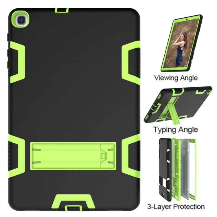 For Samsung Galaxy Tab A 10.1 (2019) T510 Shockproof PC + Silicone Protective Caseï¼Œwith Holder