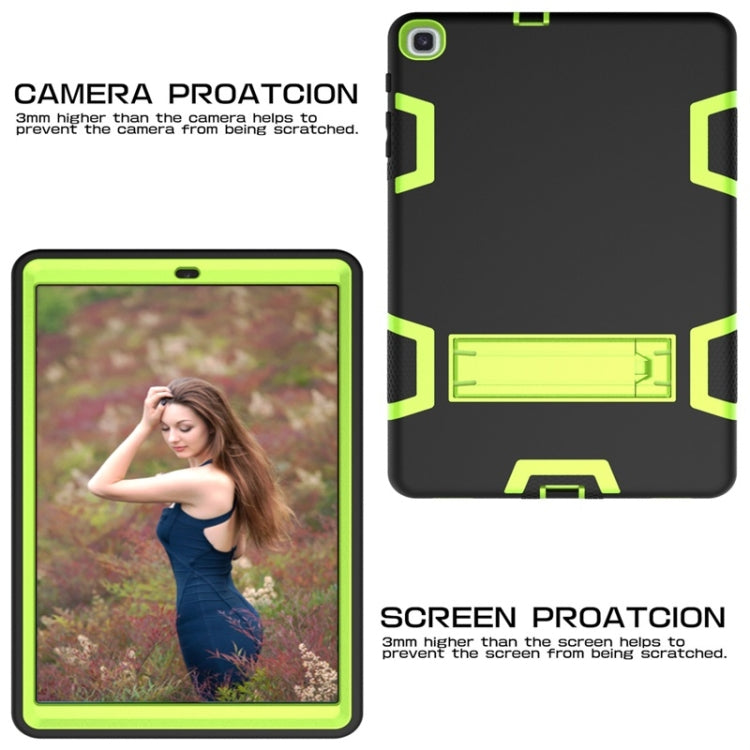 For Samsung Galaxy Tab A 10.1 (2019) T510 Shockproof PC + Silicone Protective Caseï¼Œwith Holder