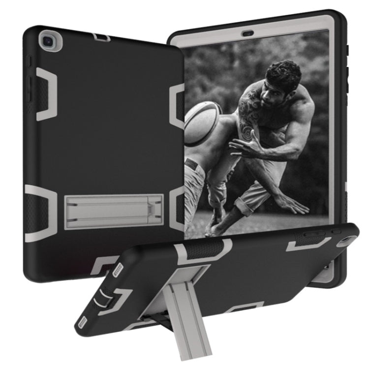 For Samsung Galaxy Tab A 10.1 (2019) T510 Shockproof PC + Silicone Protective Caseï¼Œwith Holder
