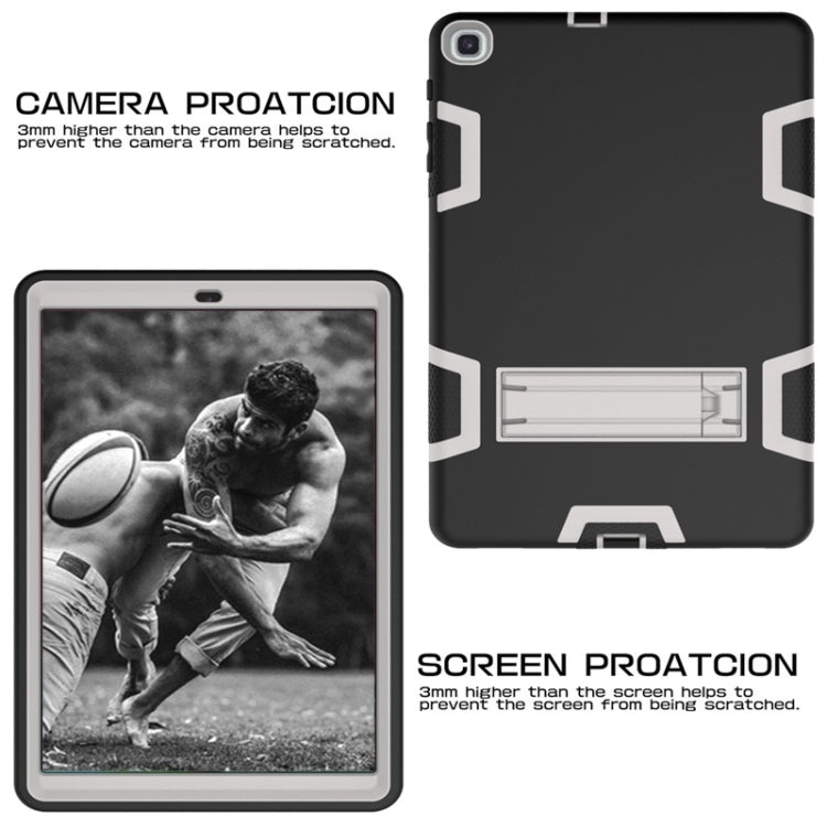 For Samsung Galaxy Tab A 10.1 (2019) T510 Shockproof PC + Silicone Protective Caseï¼Œwith Holder