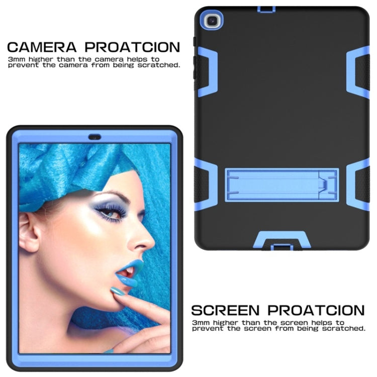 For Samsung Galaxy Tab A 10.1 (2019) T510 Shockproof PC + Silicone Protective Caseï¼Œwith Holder