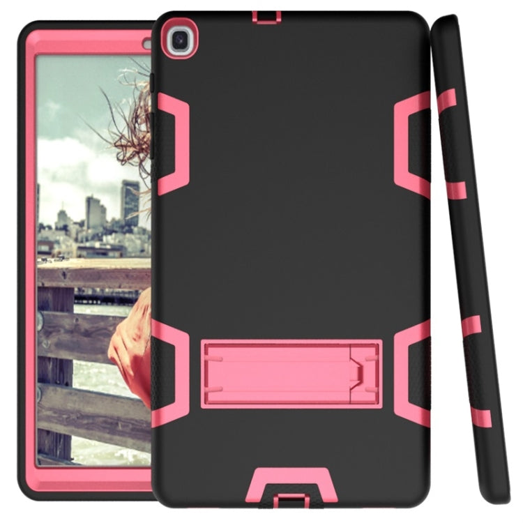 For Samsung Galaxy Tab A 10.1 (2019) T510 Shockproof PC + Silicone Protective Caseï¼Œwith Holder
