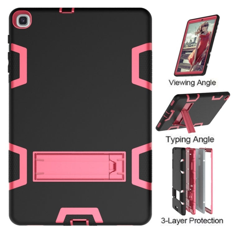 For Samsung Galaxy Tab A 10.1 (2019) T510 Shockproof PC + Silicone Protective Caseï¼Œwith Holder