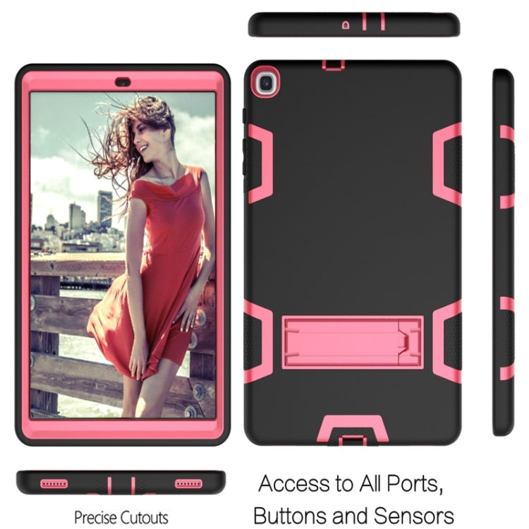 For Samsung Galaxy Tab A 10.1 (2019) T510 Shockproof PC + Silicone Protective Caseï¼Œwith Holder