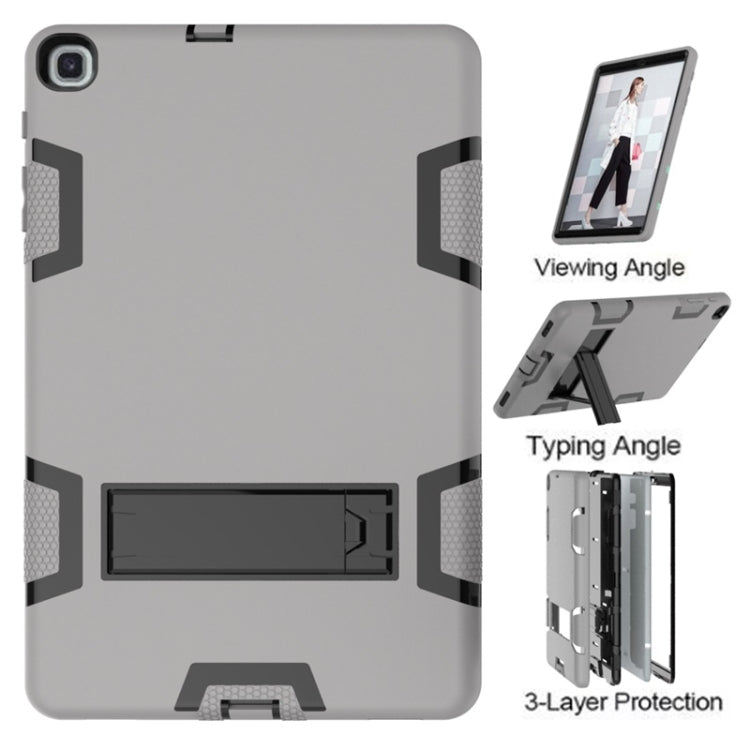 For Samsung Galaxy Tab A 10.1 (2019) T510 Shockproof PC + Silicone Protective Caseï¼Œwith Holder
