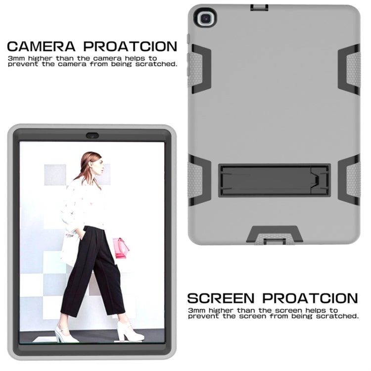 For Samsung Galaxy Tab A 10.1 (2019) T510 Shockproof PC + Silicone Protective Caseï¼Œwith Holder
