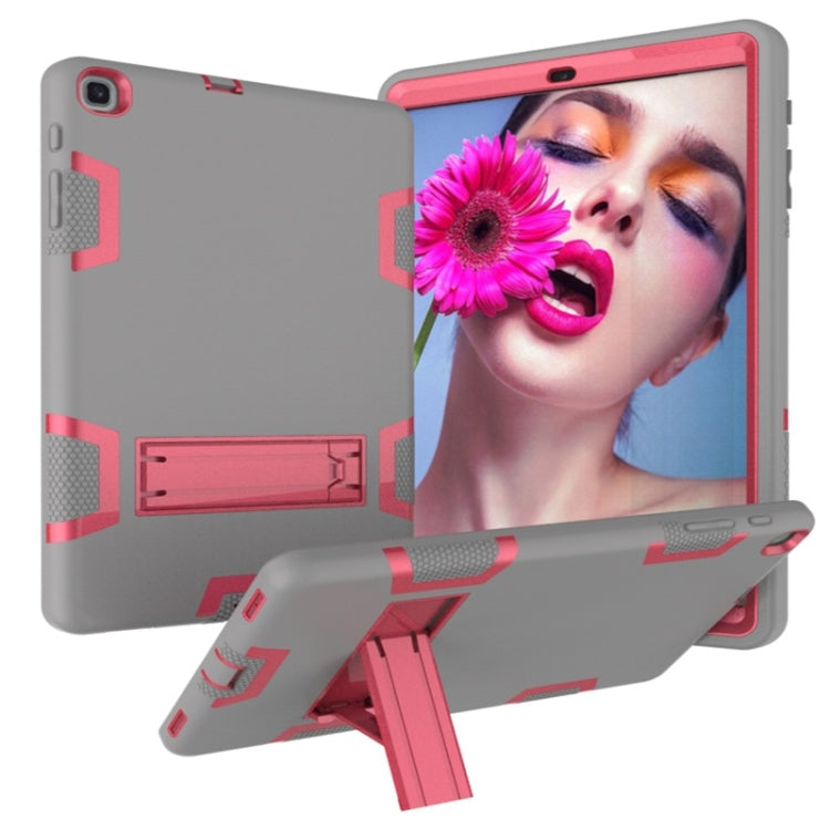For Samsung Galaxy Tab A 10.1 (2019) T510 Shockproof PC + Silicone Protective Caseï¼Œwith Holder