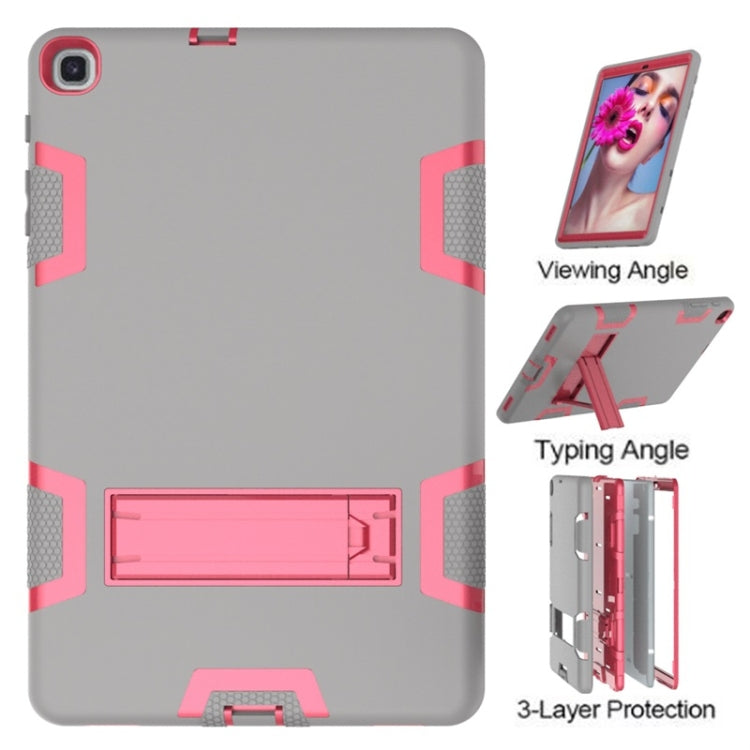 For Samsung Galaxy Tab A 10.1 (2019) T510 Shockproof PC + Silicone Protective Caseï¼Œwith Holder