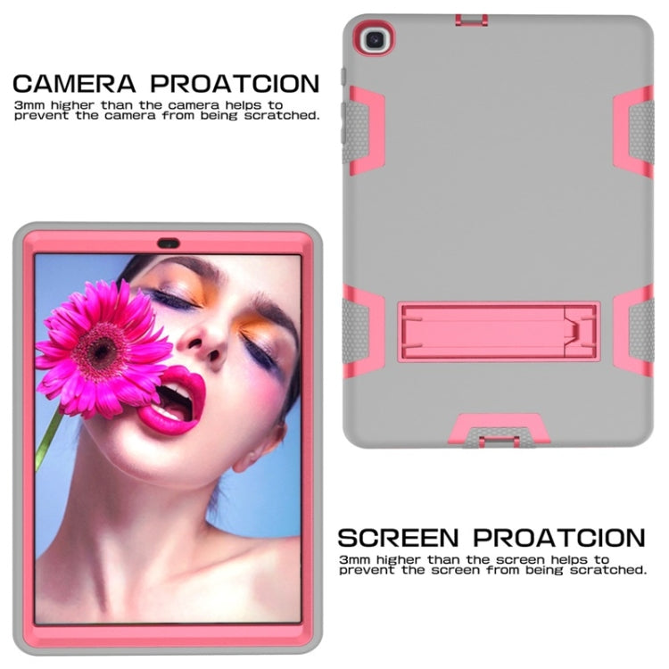 For Samsung Galaxy Tab A 10.1 (2019) T510 Shockproof PC + Silicone Protective Caseï¼Œwith Holder