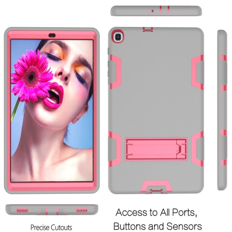 For Samsung Galaxy Tab A 10.1 (2019) T510 Shockproof PC + Silicone Protective Caseï¼Œwith Holder
