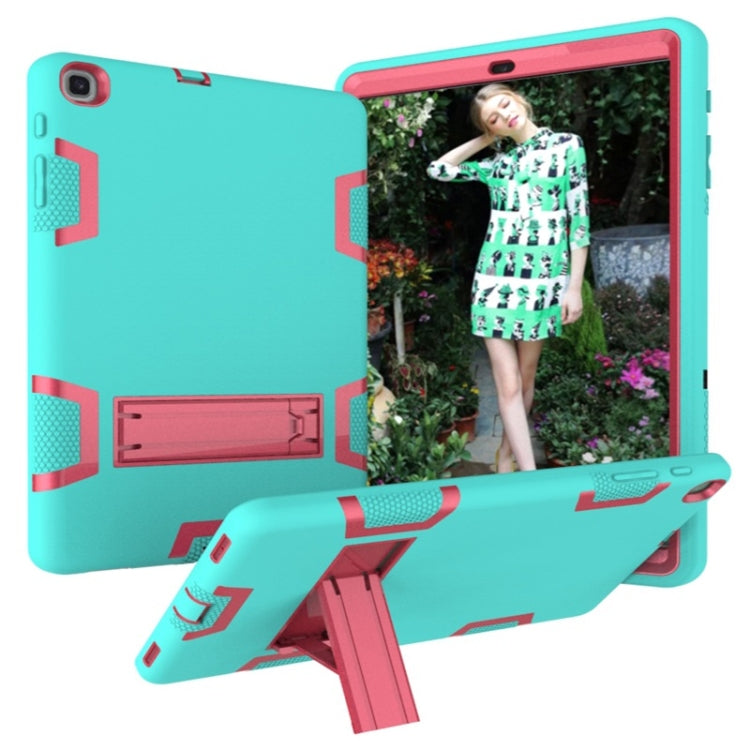 For Samsung Galaxy Tab A 10.1 (2019) T510 Shockproof PC + Silicone Protective Caseï¼Œwith Holder