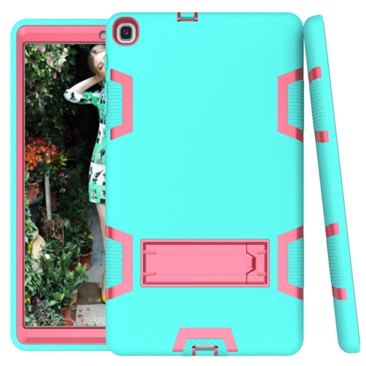 For Samsung Galaxy Tab A 10.1 (2019) T510 Shockproof PC + Silicone Protective Caseï¼Œwith Holder