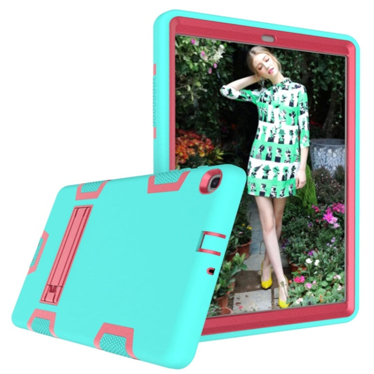 For Samsung Galaxy Tab A 10.1 (2019) T510 Shockproof PC + Silicone Protective Caseï¼Œwith Holder