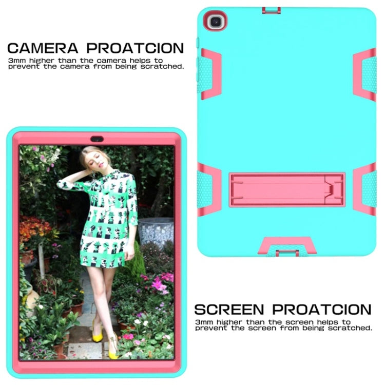 For Samsung Galaxy Tab A 10.1 (2019) T510 Shockproof PC + Silicone Protective Caseï¼Œwith Holder
