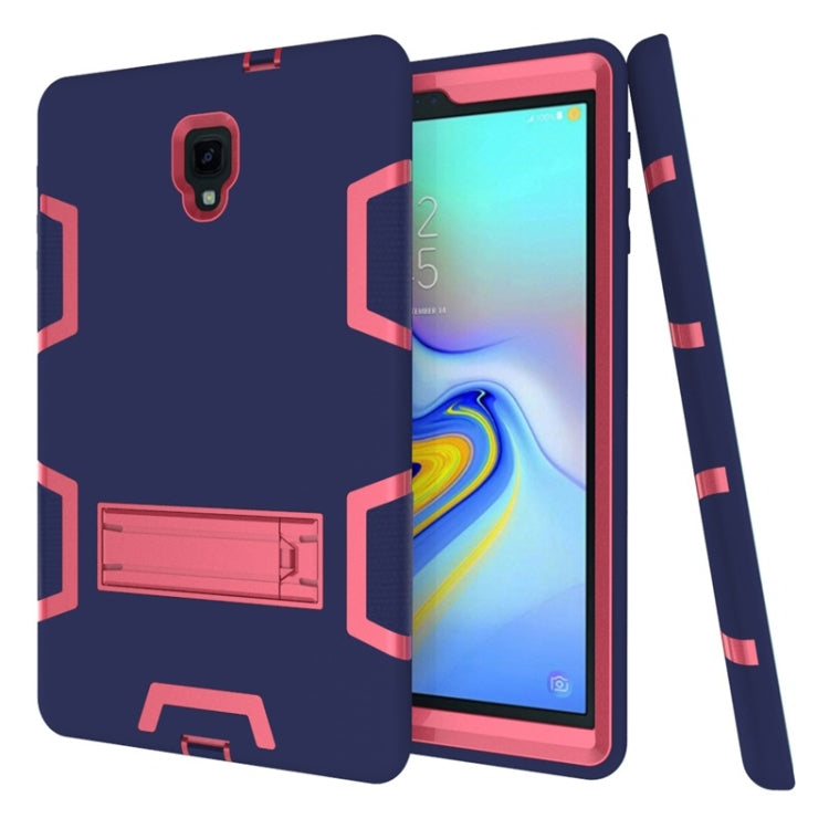 For Samsung Galaxy Tab A 10.5 T590 Shockproof PC + Silicone Protective Caseï¼Œwith Holder