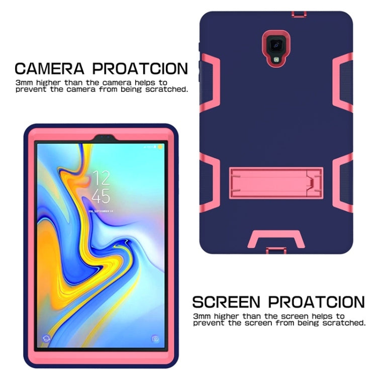 For Samsung Galaxy Tab A 10.5 T590 Shockproof PC + Silicone Protective Caseï¼Œwith Holder