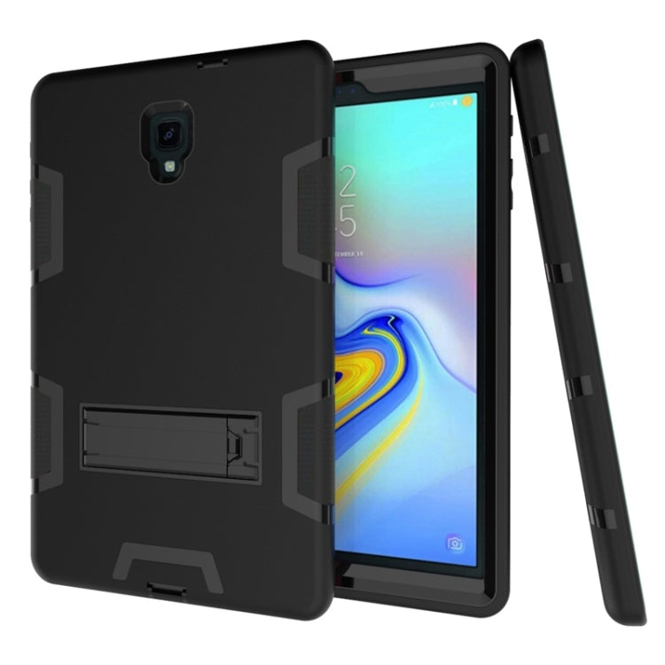 For Samsung Galaxy Tab A 10.5 T590 Shockproof PC + Silicone Protective Caseï¼Œwith Holder