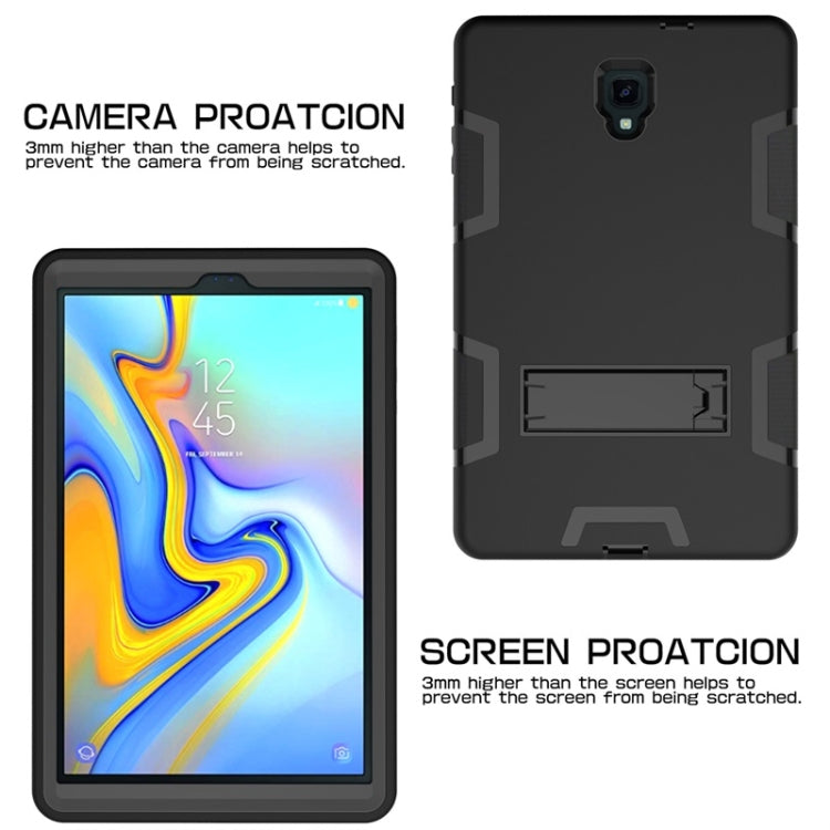 For Samsung Galaxy Tab A 10.5 T590 Shockproof PC + Silicone Protective Caseï¼Œwith Holder