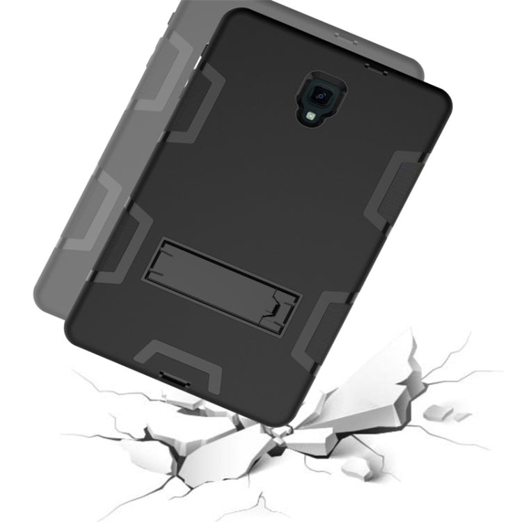 For Samsung Galaxy Tab A 10.5 T590 Shockproof PC + Silicone Protective Caseï¼Œwith Holder