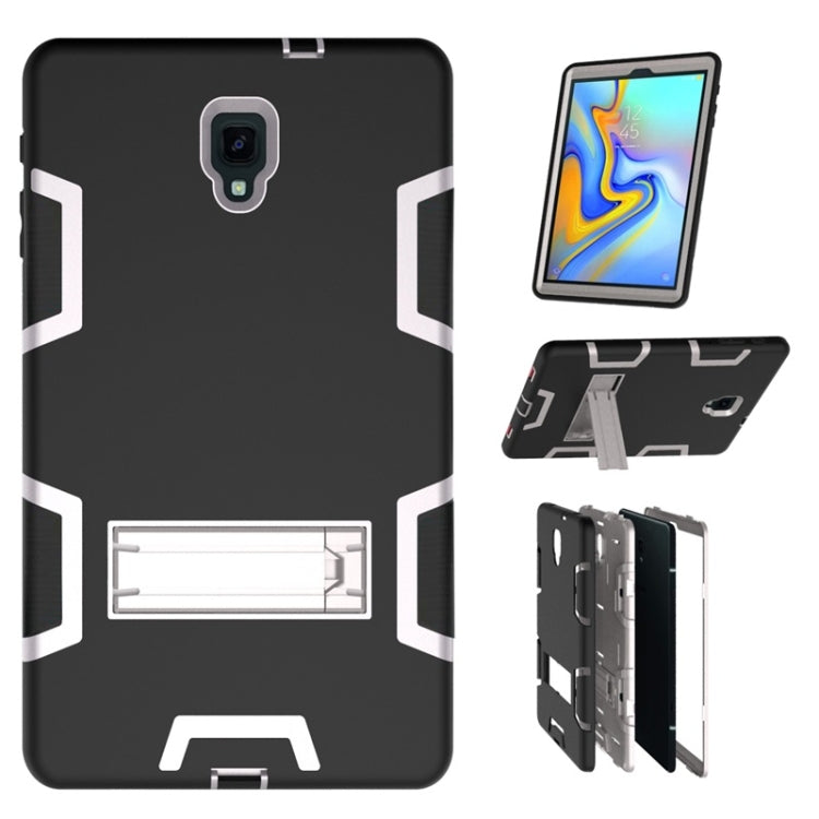 For Samsung Galaxy Tab A 10.5 T590 Shockproof PC + Silicone Protective Caseï¼Œwith Holder