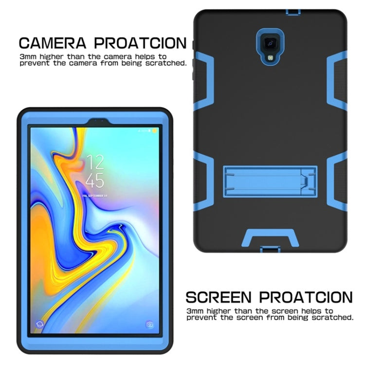 For Samsung Galaxy Tab A 10.5 T590 Shockproof PC + Silicone Protective Caseï¼Œwith Holder