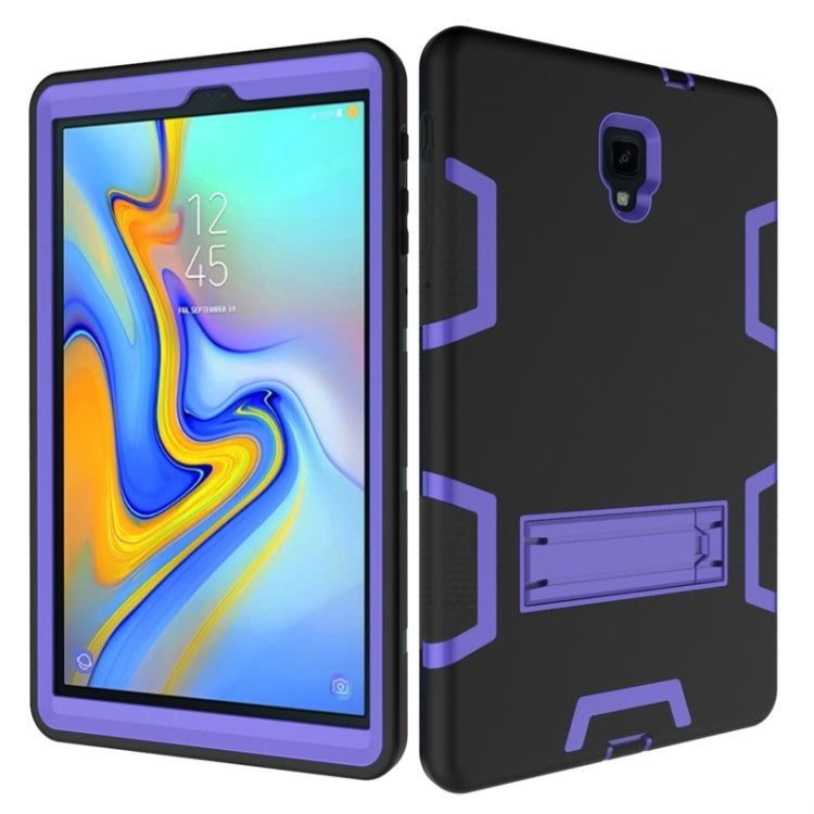 For Samsung Galaxy Tab A 10.5 T590 Shockproof PC + Silicone Protective Caseï¼Œwith Holder