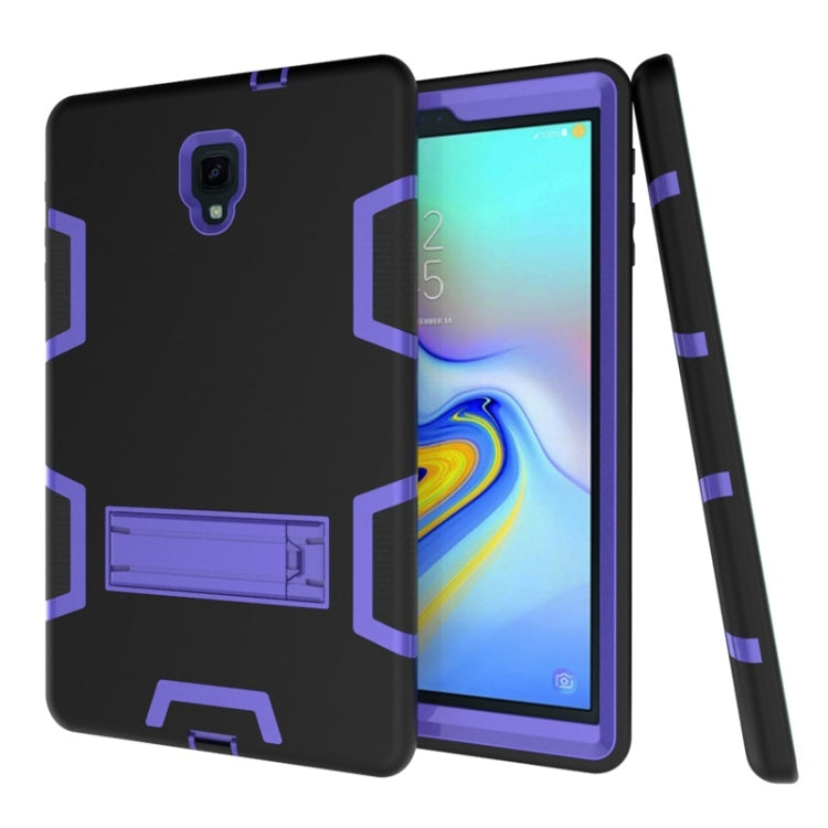 For Samsung Galaxy Tab A 10.5 T590 Shockproof PC + Silicone Protective Caseï¼Œwith Holder