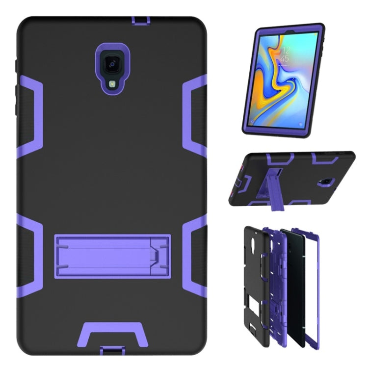 For Samsung Galaxy Tab A 10.5 T590 Shockproof PC + Silicone Protective Caseï¼Œwith Holder