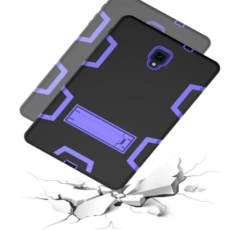 For Samsung Galaxy Tab A 10.5 T590 Shockproof PC + Silicone Protective Caseï¼Œwith Holder