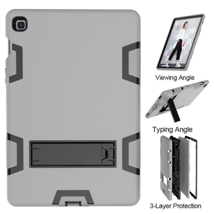 For Samsung Galaxy Tab A 10.5 T590 Shockproof PC + Silicone Protective Caseï¼Œwith Holder