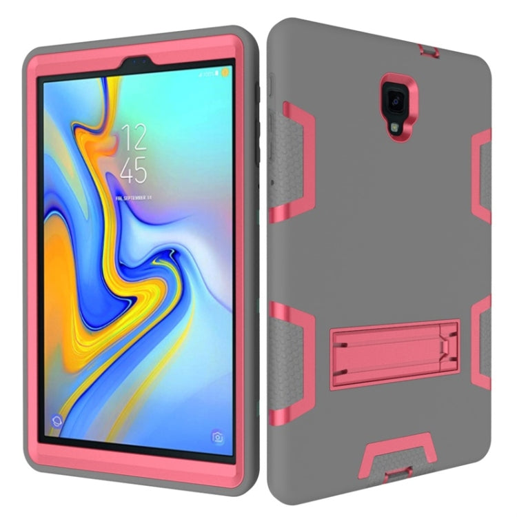 For Samsung Galaxy Tab A 10.5 T590 Shockproof PC + Silicone Protective Caseï¼Œwith Holder
