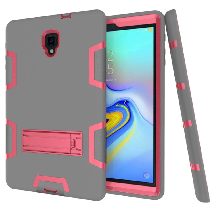 For Samsung Galaxy Tab A 10.5 T590 Shockproof PC + Silicone Protective Caseï¼Œwith Holder