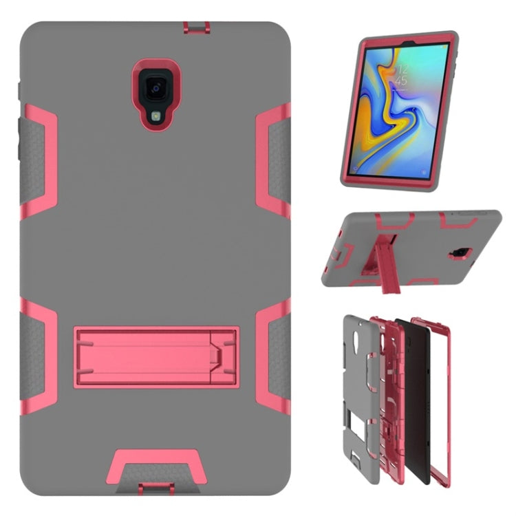 For Samsung Galaxy Tab A 10.5 T590 Shockproof PC + Silicone Protective Caseï¼Œwith Holder