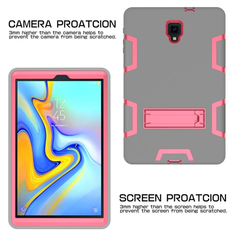 For Samsung Galaxy Tab A 10.5 T590 Shockproof PC + Silicone Protective Caseï¼Œwith Holder