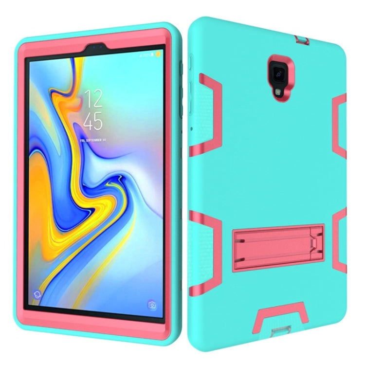 For Samsung Galaxy Tab A 10.5 T590 Shockproof PC + Silicone Protective Caseï¼Œwith Holder