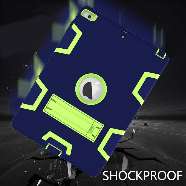 For iPad Air Shockproof PC + Silicone Protective Caseï¼Œwith Holder